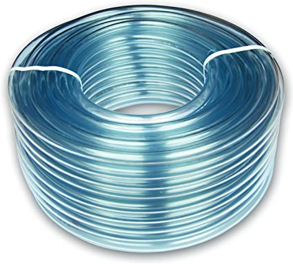 Wadoy Clear PVC Tubing Pipe Hose 5 Metres 12mm ID x 15mm OD