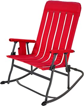 Member's Mark Portable Rocking Chair - Red