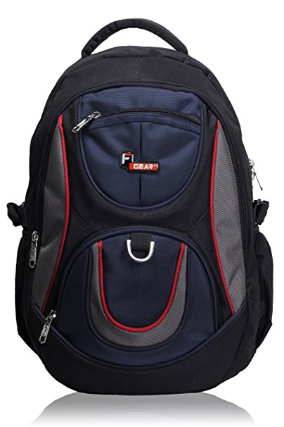 F Gear Axe 29 Ltrs Casual Laptop Backpack (1860) - Navy Blue
