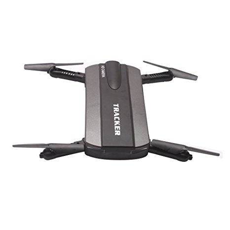 Quadcopter , JXD 523W 2.4G 6-Axis Altitude Hold HD Camera WIFI FPV Foldable RC Drone (black)