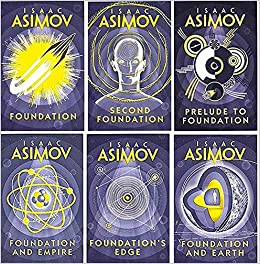 Foundation Series by Isaac Asimov (Set of 6 books)