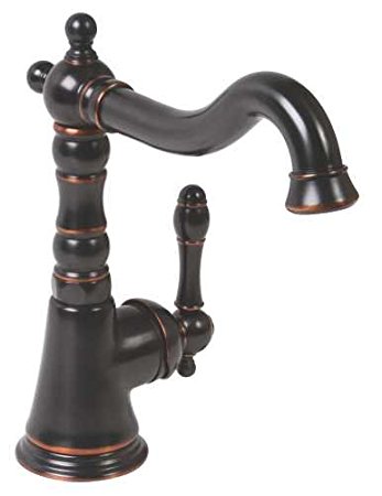 Premier 110703 Charlestown Bar Faucet With Single Handle, Parisian Bronze, Lead Free