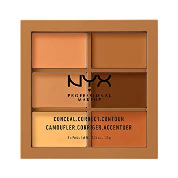 NYX PROFESSIONAL MAKEUP Conceal Correct Contour Palette, Deep, 0.05 Ounce