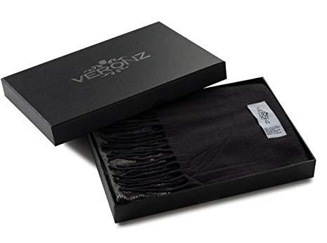 Veronz Super Soft Luxurious Classic Cashmere Feel Winter Scarf With Gift Box