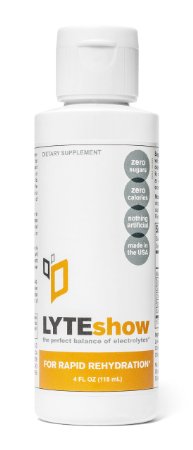 LyteShow - Electrolyte Concentrate for Rapid Rehydration - 40 Servings (With Magnesium, Potassium, Zinc)