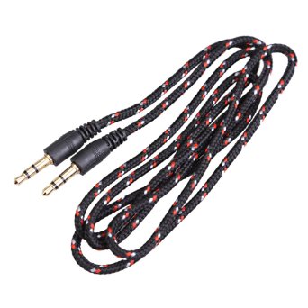 Ace Seller 3.5mm Male to 3.5mm Male Audio Cable Cord, 3.3-Feet, Black