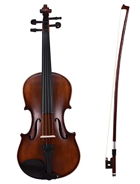 Arctic Apex Violin Kit -Solid wood Violin 4/4 with case, bow & Rosin