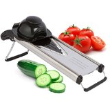 Zcutt8482 Mandoline V-Blade Slicer - Deluxe Stainless Steel 5 In 1 Multifunctional Slicer - Fruit Vegetables Cheese and more