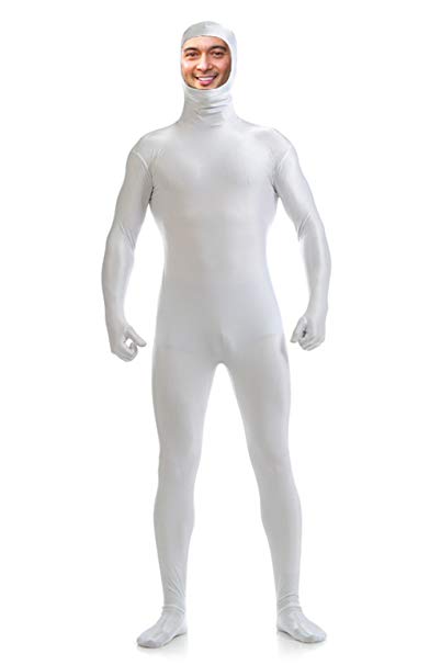 DreamHigh DH Men's Women's Lycra Spandex Full Body Costume Zentai Suit-Open Face