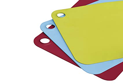 Joseph Joseph 60145 Pop Chopping Mats Set of 3, Large 15.5 x 11.5 inches, Multicolored