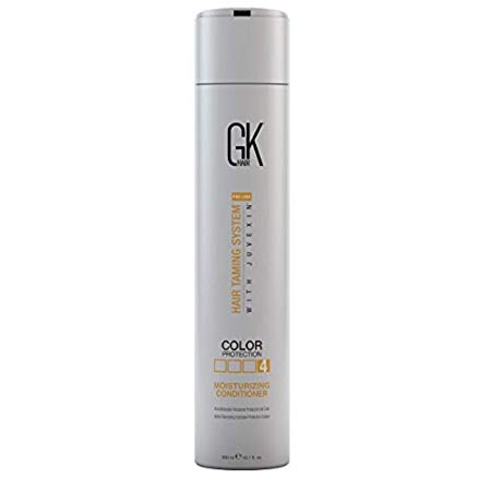 Global Keratin GKhair Moisturizing Conditioner Color Protection | Organic Oil Extracts - Sulfate,Paraben Free - For Damaged and Dry Hair Conditioning - Women & Men | All Hair Types - 10.1fl.oz/ 300ml