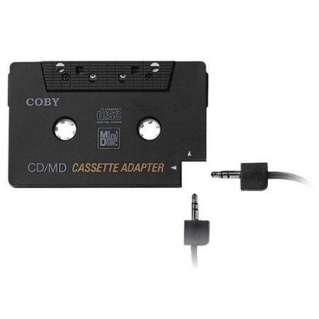 Coby CA-747 Dual Position CDMDMP3 Cassette Adapter