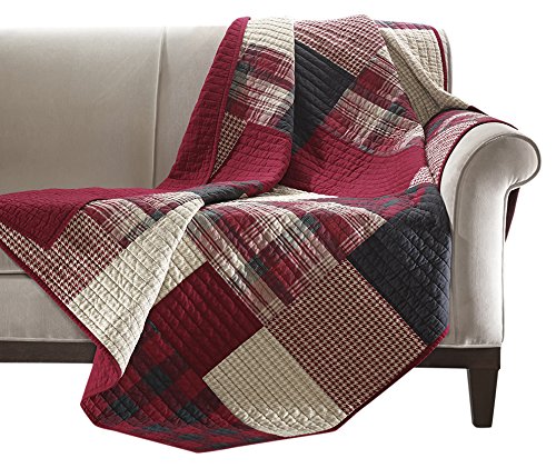 Woolrich WR50-1785 Sunset Quilted Throw 50x70" Red,50x70"