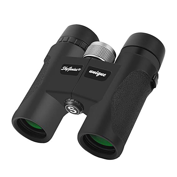 SkyGenius 8X32 Compact Lightweight Quality Binoculars For Bird Watching With Clear Wide Vision, Easy To Focus. Great For Adults Kids Hunting Wildlife Watching Sporting Events Travel Concerts(1.05lb)