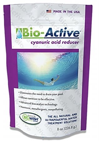 Bio-Active Pool Stabilizer ReducerCyanuric Acid Reducer - 8 oz