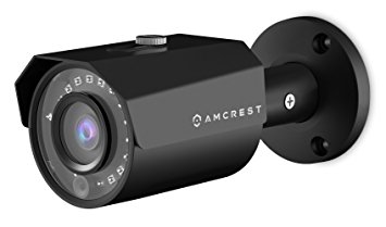 Amcrest ProHD Outdoor 4 Megapixel POE Bullet IP Security Camera - IP67 Weatherproof, 4MP (2688 TVL), IP4M-1024E (Black)