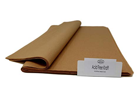 Acid-Free Kraft 120 Sheets - Wrapping Tissue Paper 15" x 20" | Colors of Rainbow