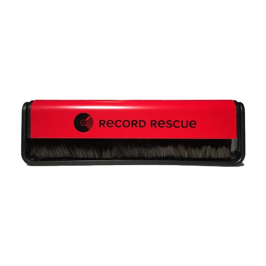 Record Cleaning Brush - (Red) Vinyl Record Rescue