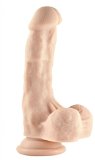 Bombex 72 Inch 100 Silicone Lifelike Dildo With Suction Cup Base - Dong WBalls - Realistic Cock Flesh100 Satisfaction Guaranteed