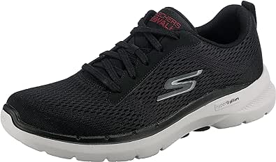 Skechers Mens Gowalk 6 - Athletic Workout Walking Shoes with Air Cooled Foam Sneakers Sneaker