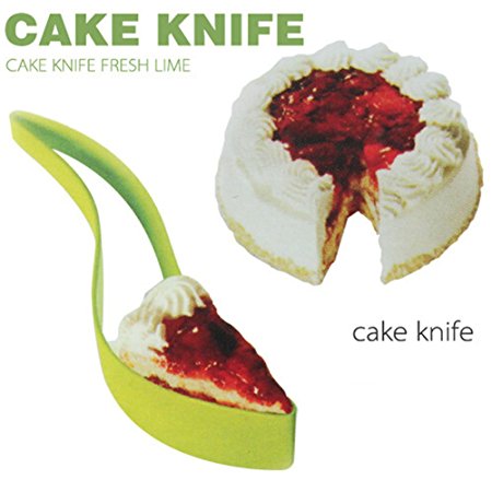 Delmkin 2015 New One-piece Cut Cake Knife Cutting Clip Cake Pie Slicer Knife Pizza Clips Birthdays, Weddings, Holidays, Kitchen
