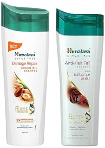 Himalaya Damage Repair Protein Shampoo, 400ml And Himalaya Herbals Anti Hair Fall Shampoo, 400ml