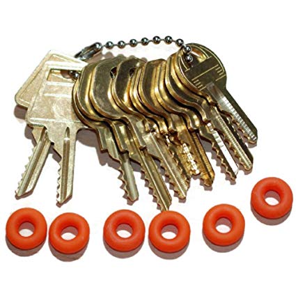MSPowerstrange Professional Padlock 11 Keys Depth Key Set with O-Rings