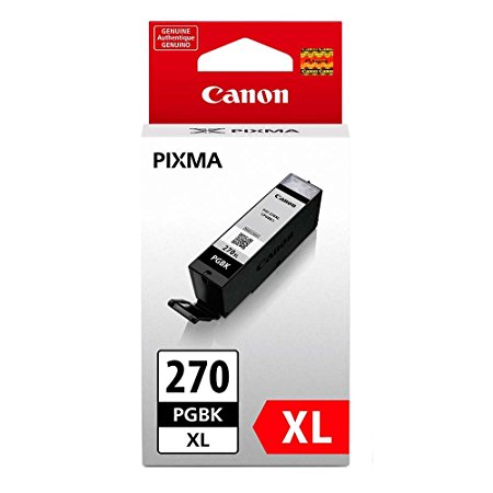 Canon PGI-270 XL Pigment Black Ink, Compatible to MG7720,MG6820,MG6821,MG6822,MG5720,MG5722,MG5721