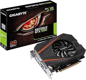 Gigabyte GeForce GTX 1080 Mini ITX 8G グラフィックカード (GV-N1080IX-8GD)