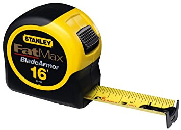 Stanley 33-716 16-Foot-by-1-1/4-Inch FatMax Tape Rule with Blade Armor