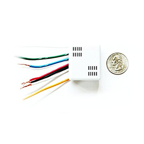 Vision In Wall Z-Wave Micro Switch, 2 relay