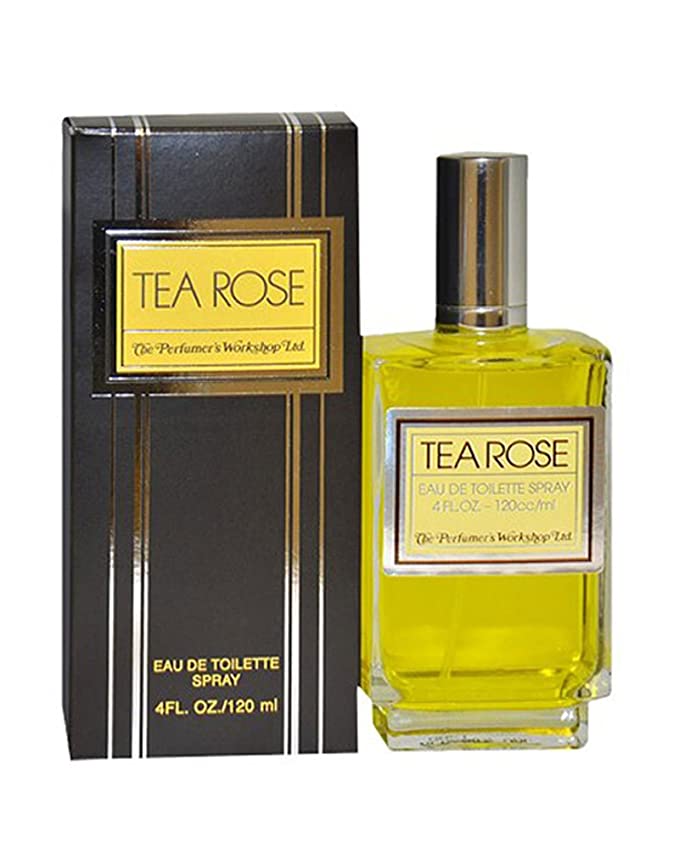 Tea Rose by Perfumer's Workshop for Women - 4 Ounce EDT Spray