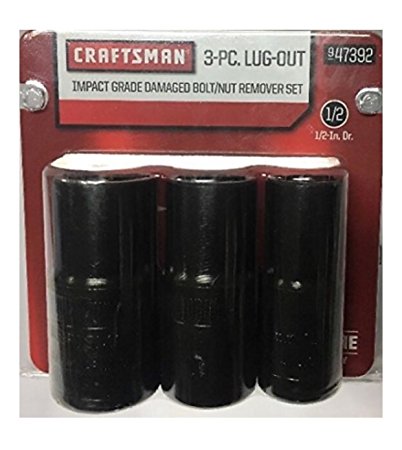 Craftsman 3-PC Impact Grade Lug-Out Set 9-47392