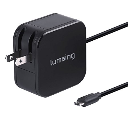 Lumsing 13W 5.2V 2.5A AC Power Adapter Charger for Microsoft Surface 3 10.8 Inch Windows 8 Tablet with 5 Ft Power Supply Cord