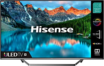 HISENSE 65U7QFTUK Quantum Series 65-inch 4K UHD HDR Smart TV with Freeview play, and Alexa Built-in (2020 series)