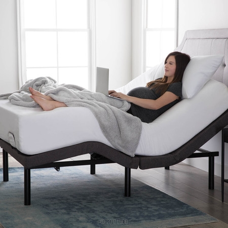 Lucid L300 Adjustable Bed Base with Dual USB Charging Ports
