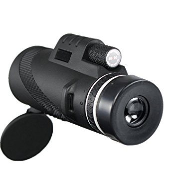 Dual Focus Monocular Telescope, EAGWELL 40x60 Zoom Monocular Telescopes, Waterproof Compact Optics for Sporting Events, Concerts, Wildlife, Hunting ,Fishing and Travelling