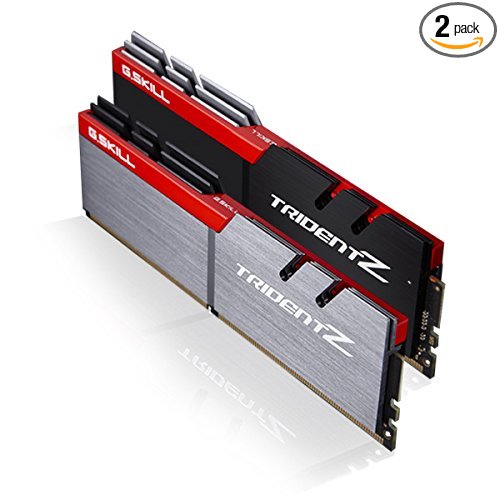 G.SKILL 32GB (2 x 16GB) TridentZ Series DDR4 PC4-25600 3200MHZ 288-Pin Desktop Memory Model F4-3200C14D-32GTZ