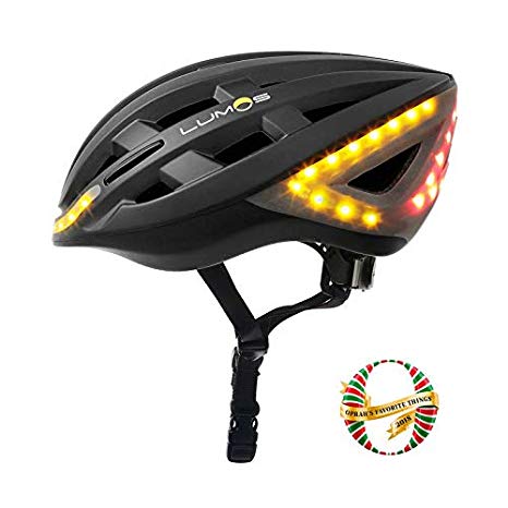 Lumos Smart Bike Helmet with Wireless Turn Signal Handlebar Remote and Built-in Motion Sensor – 70 LEDs on Front, Rear and Sides – CPSC and CE Certified Cycling Helmet