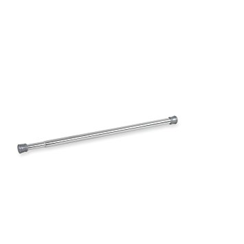 Honey-Can-Do BTH-03103 40-Inch Tension Shower Rod, Extends 23 to 40-Inch, Chrome