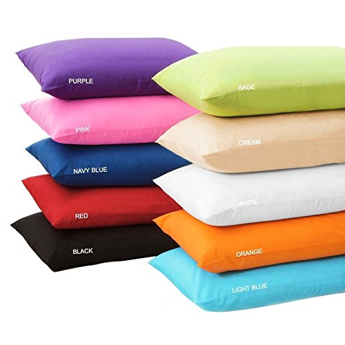 Multi Colors - Body Pillow Cover Long Body Pillow Case 0 Cotton 20 x 54” w/ ZIPPER (Smoky)
