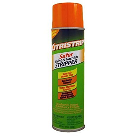 Citri-Strip ECG73807 Paint and Varnish Remover, 17-Ounce, Aerosol