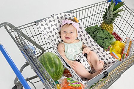 Binxy Baby Shopping Cart Hammock (Triangles)