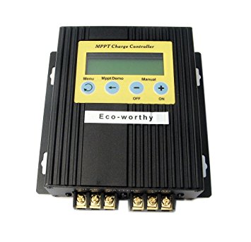 ECO-WORTHY 20A 12V/24V MPPT Solar Charge Controller Solar Regulator 15-30% More Power