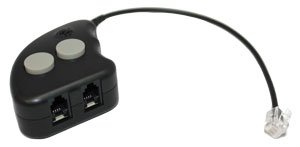 Headset Buddy: Agent Buddy Training Switch Adapter for RJ9/RJ10/RJ22 connections (HM-RJ9)