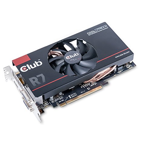 CLUB3D Radeon R7 370 Graphics Cards CGAX-R7376, Black
