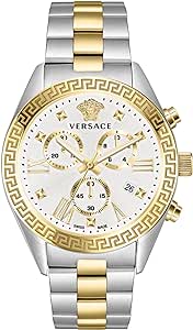 Versace Greca Chrono Collection Luxury Womens Watch Timepiece