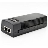 iCreatin 56V 30W Gigabit POE Injector Adapter Power supply IEEE 8023afat Compliant up to 100 Meters 328 Feet