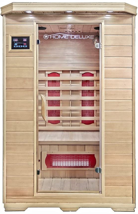 Home Deluxe | Infrared Sauna Cabin | Redsun M ceramiks