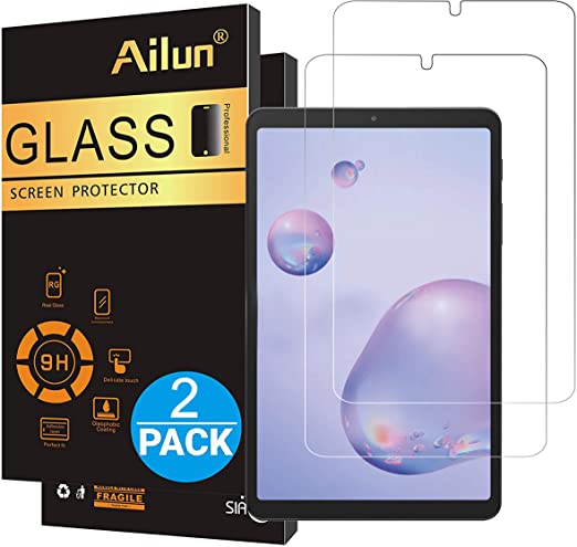 Ailun Screen Protector for Galaxy Tab A 8.4 inch 2020 Release 2Pack Tempered Glass 9H Hardness 2.5D Edge Ultra Clear Anti Scratch Case Friendly